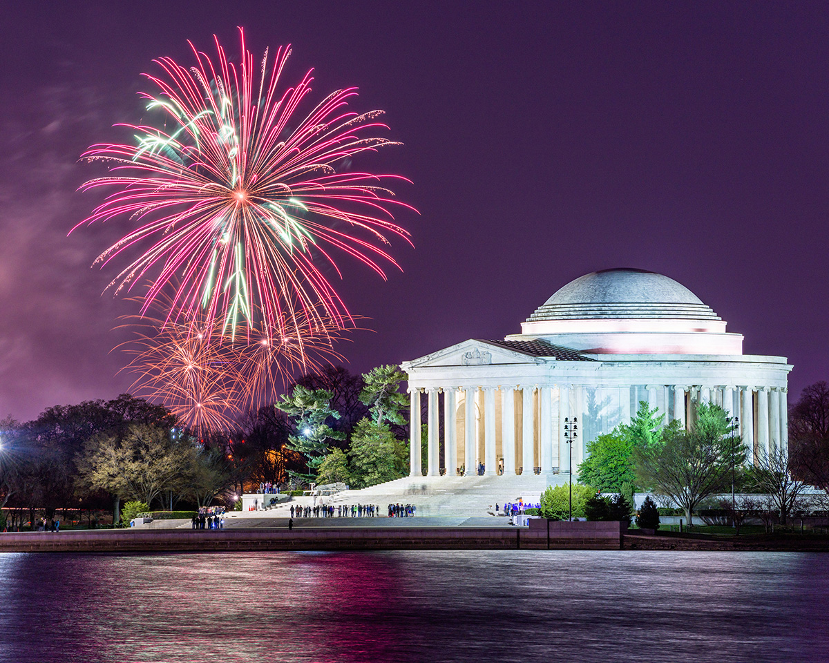 Fireworks in Washington DC
