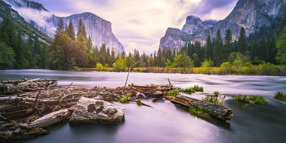 Sunrise at Yosemite National Park